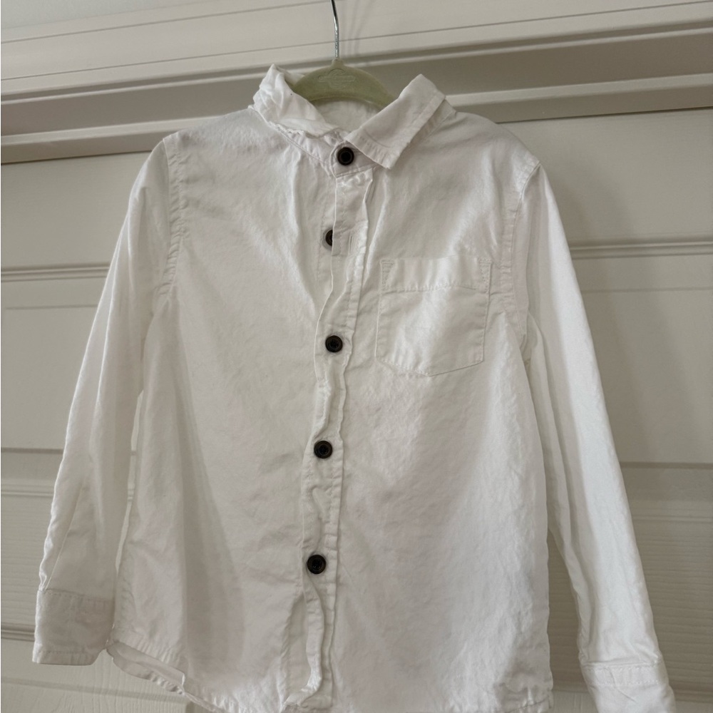 Cat & Jack White Button Down Shirt for Kids